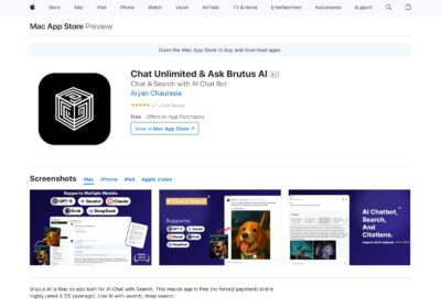 ChatGuru AI based chat bot for iOS devices